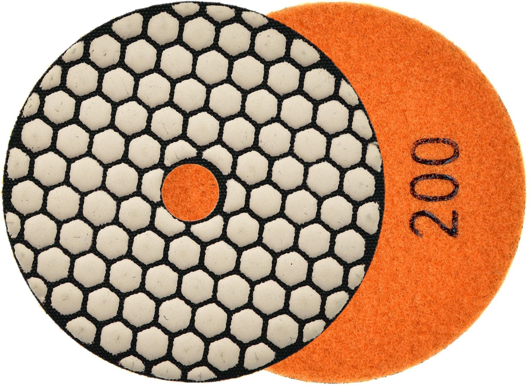 Geko Tarcza polerska do szlifowania gresu na sucho 100mm GR200 (5/250)