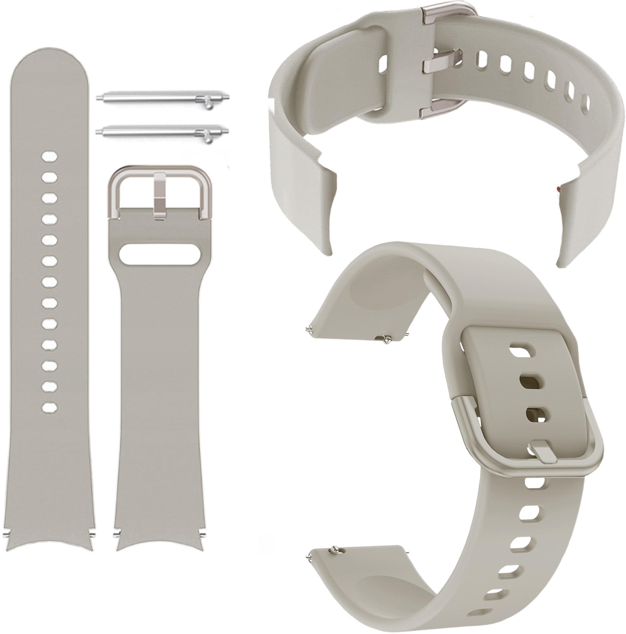 ChronSmarta Pasek ChronSmarta do smartwatch'a Garett Kids Essa 4G (Kremowy)