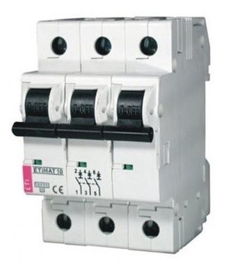 Eti-Polam Wyłącznik nadprądowy ETIMAT10 3P B 25A 10kA AC - 002125718