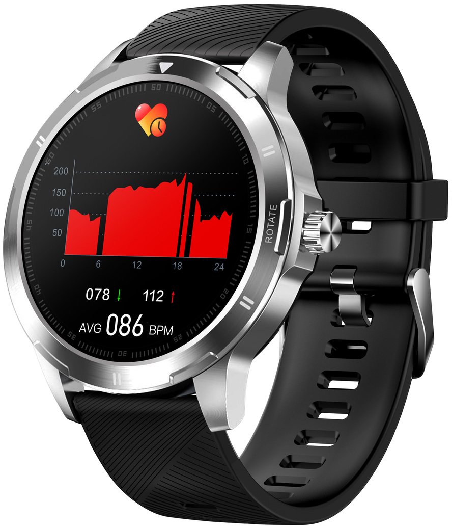 Smartwatch GepardWatches GlacierX Therma Srebrny Nowy (GX-TS15)