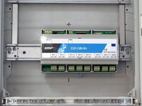 Ropam Moduł wyjść ROPAM EXP-O8R-RN-D9M