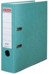 Segregator Herlitz dźwigniowy A4 80mm turkusowy (WIKR-071337)