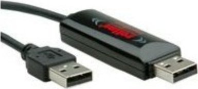 Zdjęcia - Kabel Roline  USB  USB-A - USB-A 1.2 m Czarny  (11.02.9189)