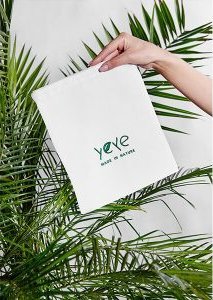 Yeye Woreczek na strój na saunę w 100% bawełna Biały