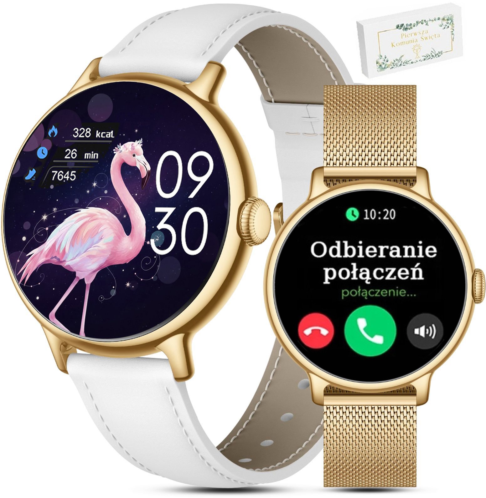 Smartwatch Gravity Zegarek dziecięcy Komunia SMARTWATCH Gravity GT33-2 GD/GD/WH PROF