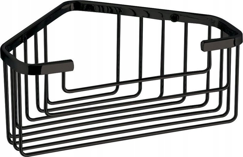 Koszyk prysznicowy Sourcing CORNER SHOWER BASKET BLACK