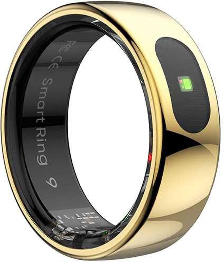 Smart RING PRO z�oty, zmierz stres, bicie serca, monitor. snu, roz .12, Powerton