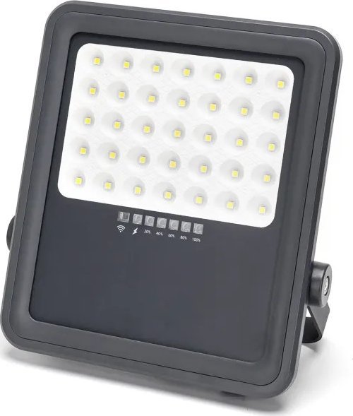 Naświetlacz Aigostar Halogen Naświetlacz solarny LED czarny 300W SP05 Naświetlacz solarny LED czarny 300W