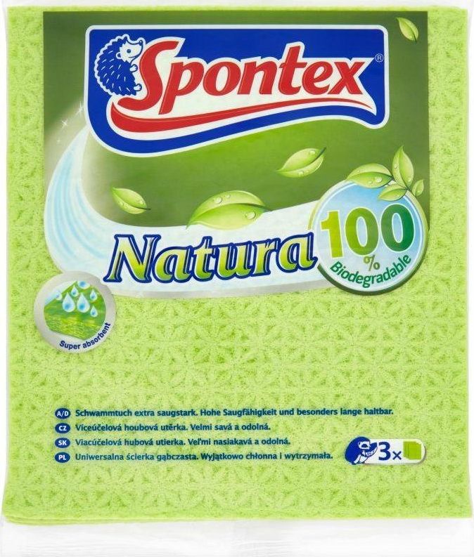 Spontex Ścierka gąbczasta Natura* A3 42158