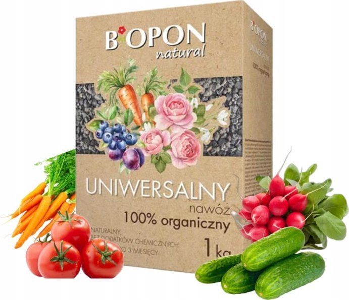 Bros Nawóz granulowany do warzyw 1kg Naturalne wsparcie ogrodu
