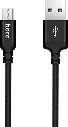 Kabel USB Foxconn USB-A - microUSB 2 m Czarny (17468-uniw)
