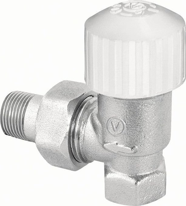 Valvex Zawór termostatyczny kątowy VECTOR niklowany z ruchomą przysłoną FK15 typ ZT22