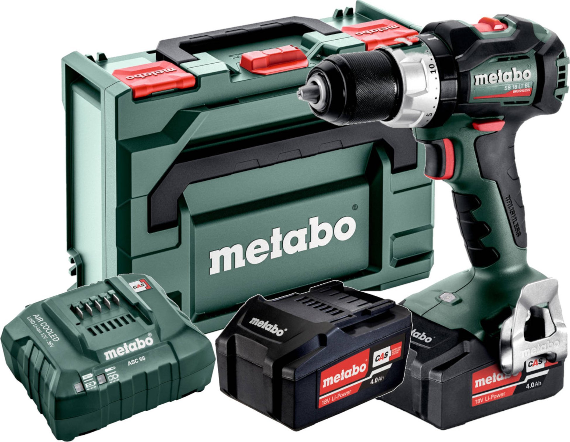 Wiertarko-wkrętarka Metabo SB 18 LT BL 18 V 2 x akumulator 4 Ah