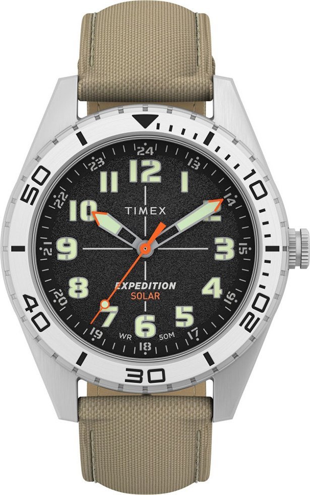 Zdjęcia - Zegarek Timex    męski  TW4B30700 beżowy 