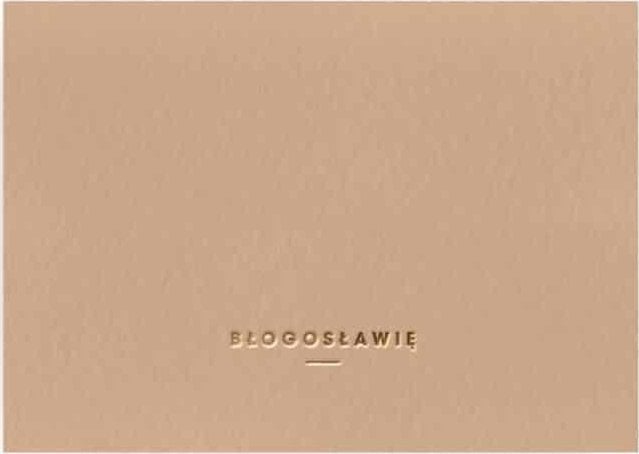 Szaron Kartka błogosławieństwo Błogosławię