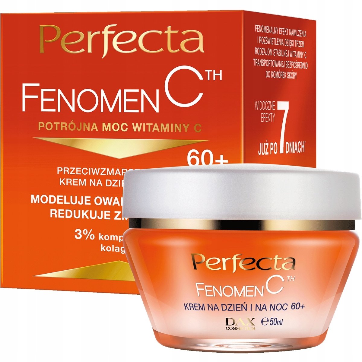 Perfecta PERFECTA_Fenomen C przeciwzmarszczkowy krem do twarzy na dzień i na noc 60+ 50ml
