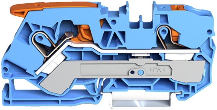 Wago Wago złączka 2-przewodowa przelotowa na szynę DIN 10mm2 2110-5204 1szt