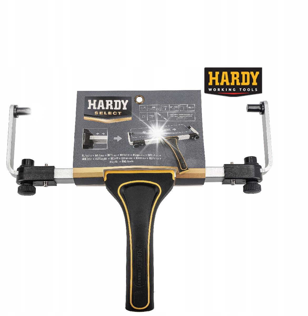 Hardy HARDY SELECT UCHWYT REGULOWANY RĄCZKA DO WAŁKÓW MALARSKICH 30 - 46 CM
