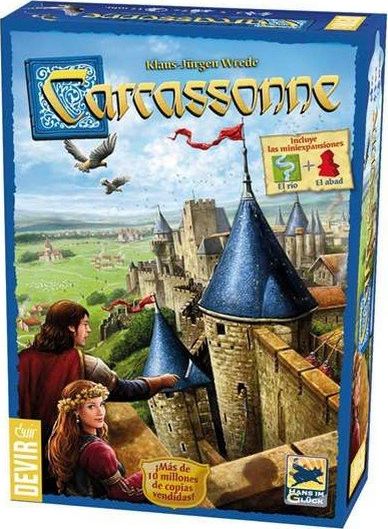 BigBuy Fun Gra planszowa Carcassonne