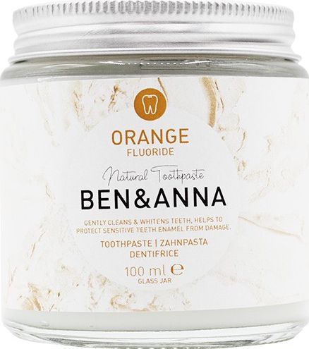 Ben&Anna Natural Toothpaste pasta do wrażliwych zębów z fluorem Orange 100ml
