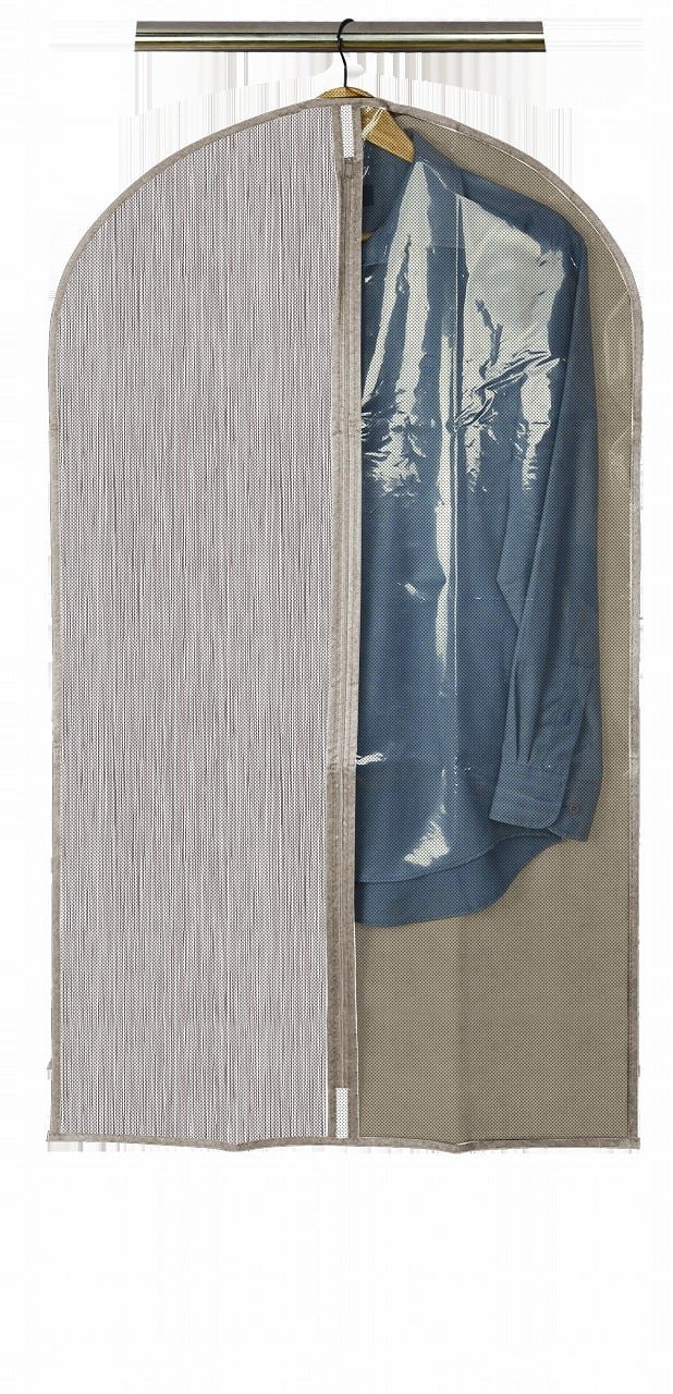Domoletti BAG FOR CLOTHES 60X100CM BEIGE TEXTILE