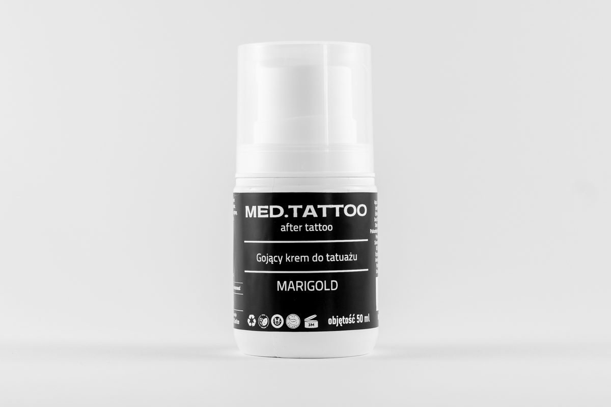 Med.tattoo MED.TATTOO AFTER TATTOO gojący krem do tatuażu 50ml
