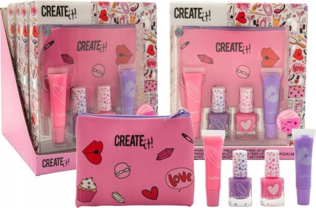 Create It! Make-up zestaw+kosmetyczka