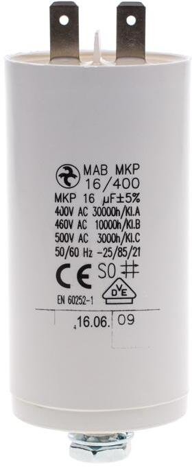 Agam Kondensator 16 Uf 1-567