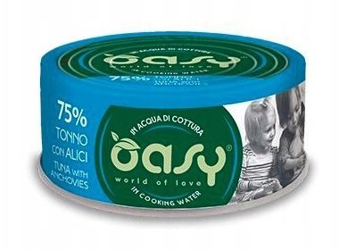 Oasy Oasy More Love Tuna with anchovies 70gr