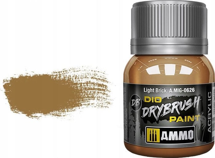 Vallejo Ammo: DIO Drybrush - Light Brick