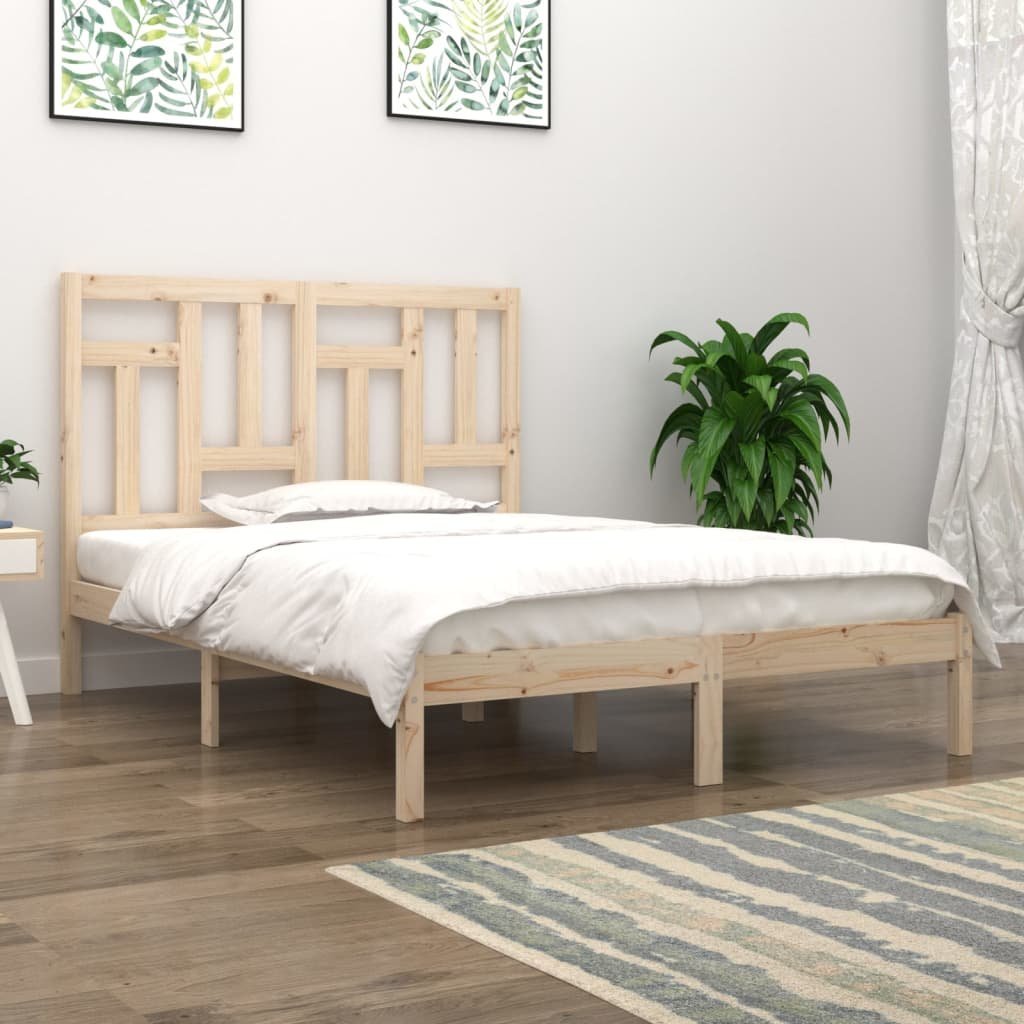 Фото - Ліжко VidaXL Rama łóżka, lite drewno sosnowe, 160 x 200 cm 
