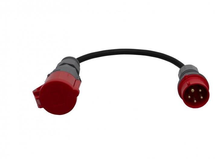 F-Elektro Reduktor wtyczka siłowa 16A/5P gniazdo siłowe przenośne 32A/5P F7.0123