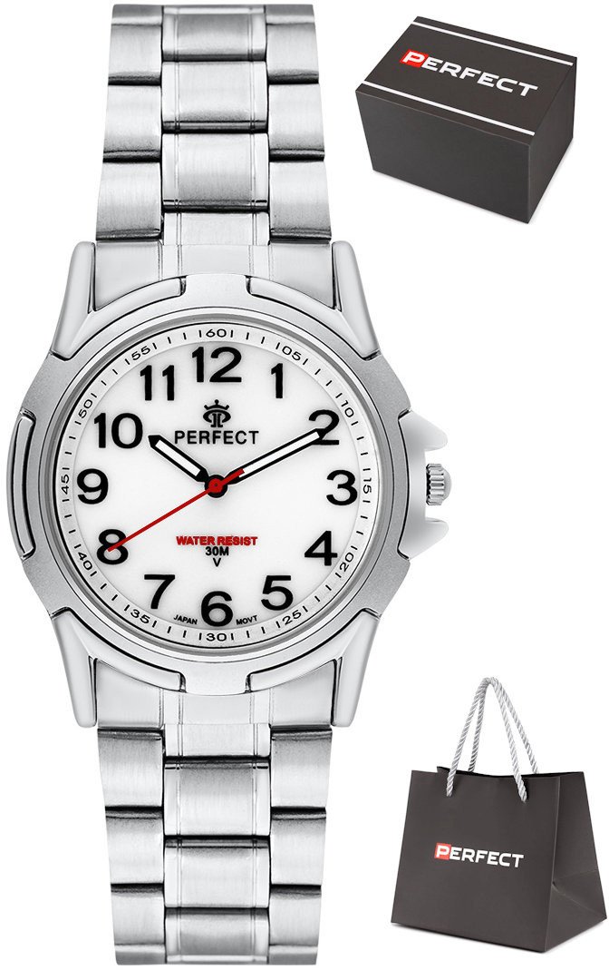 Zegarek Perfect P011-06 męski klasyczny czytelny 40 mm .