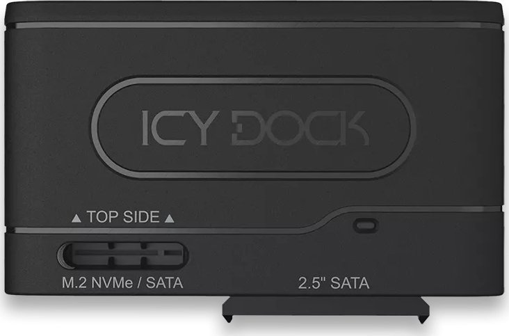 Adapter AV Icydock Adapter USB 3.2 Gen 2 (Type-C) to 2.5" SATA SSD/HDD