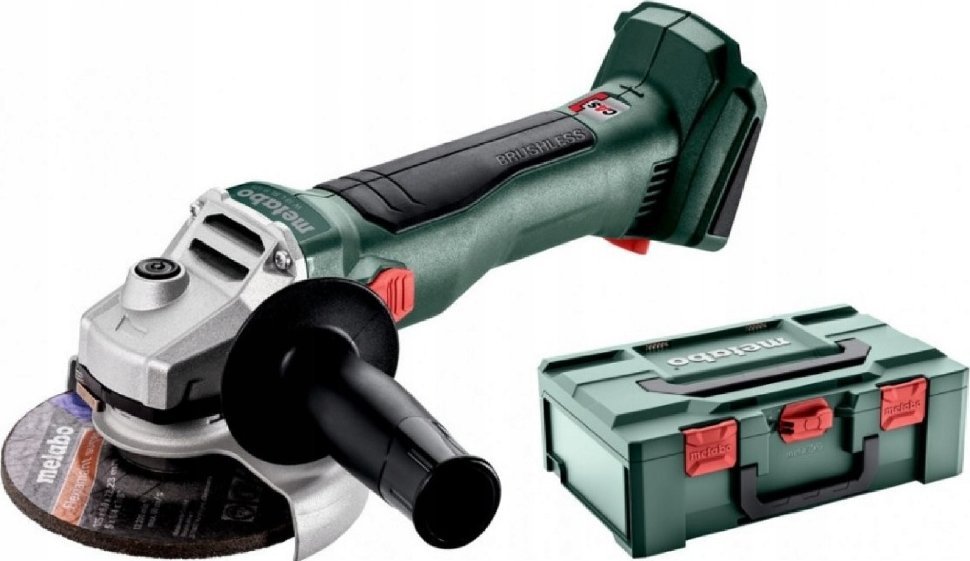 Szlifierka Metabo SZLIFIERKA kątowa AKUMULATOROWA 125MM W 18 L BL 9-125