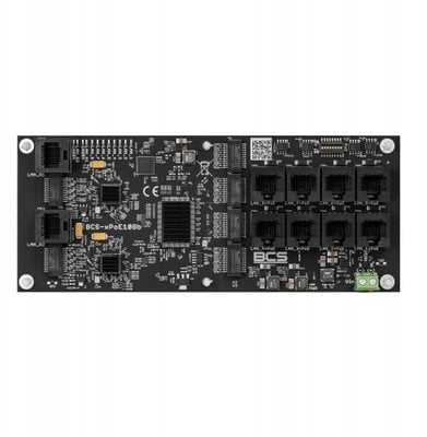 BCS-xPoE10Gb Switch BCS 8x PoE, 2x RJ45