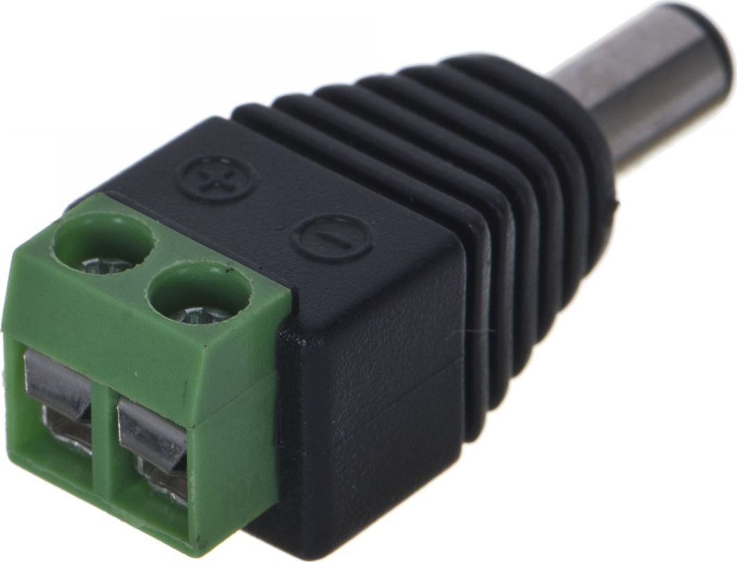 Wtyk DC na kostce Zacisk DC PAKOWANE PO 10 SZTUK