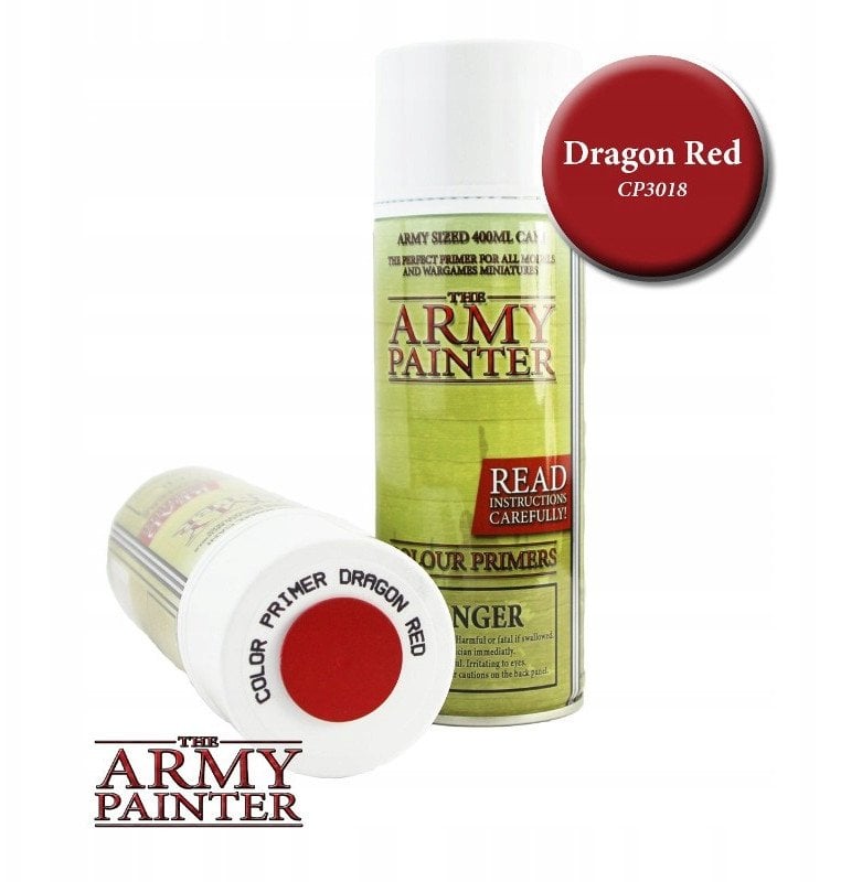 Army Painter The : Colour Primer - Dragon Red (2022)