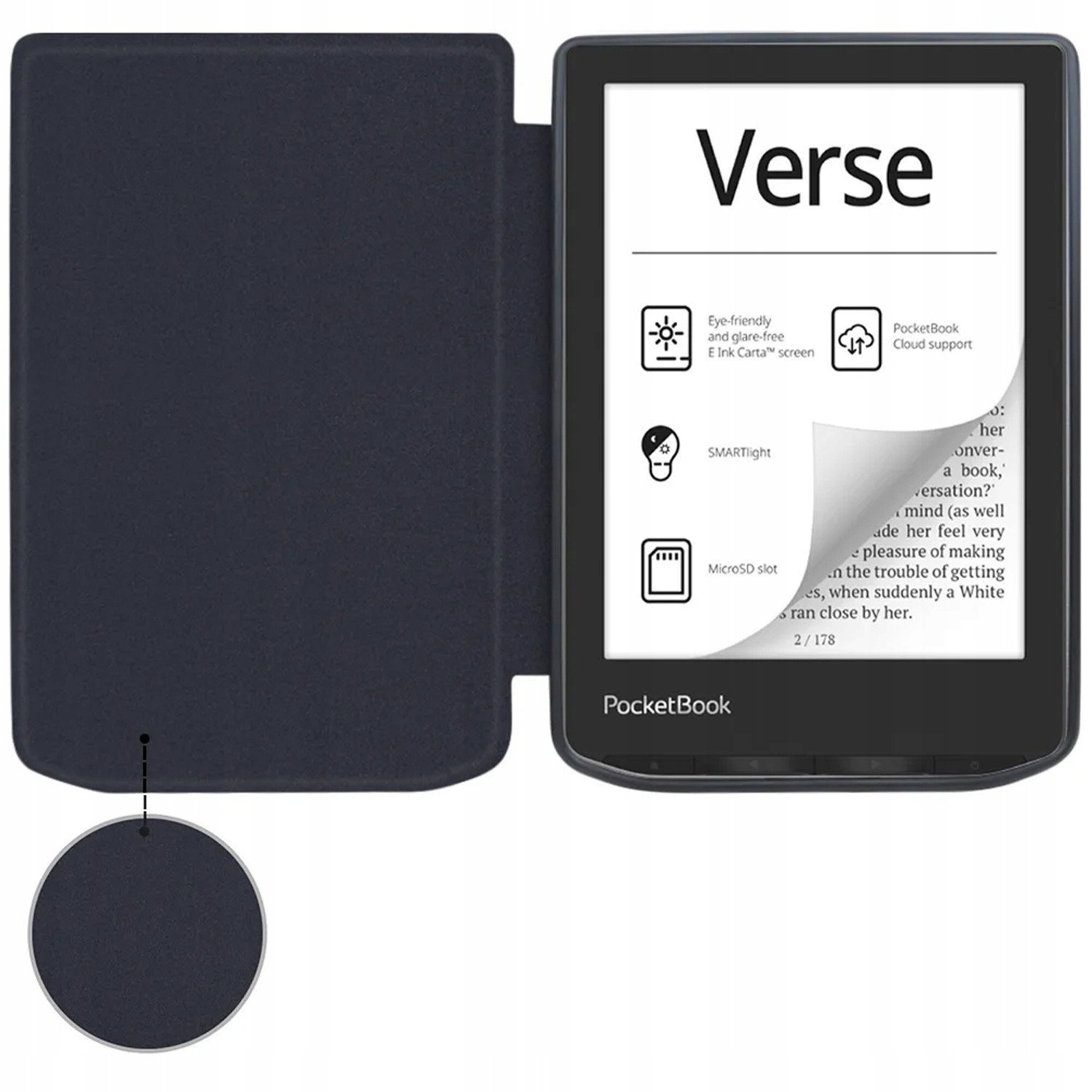 Pokrowiec Strado Etui Graficzne do PocketBook Verse Pro 629 634 (Graffiti)