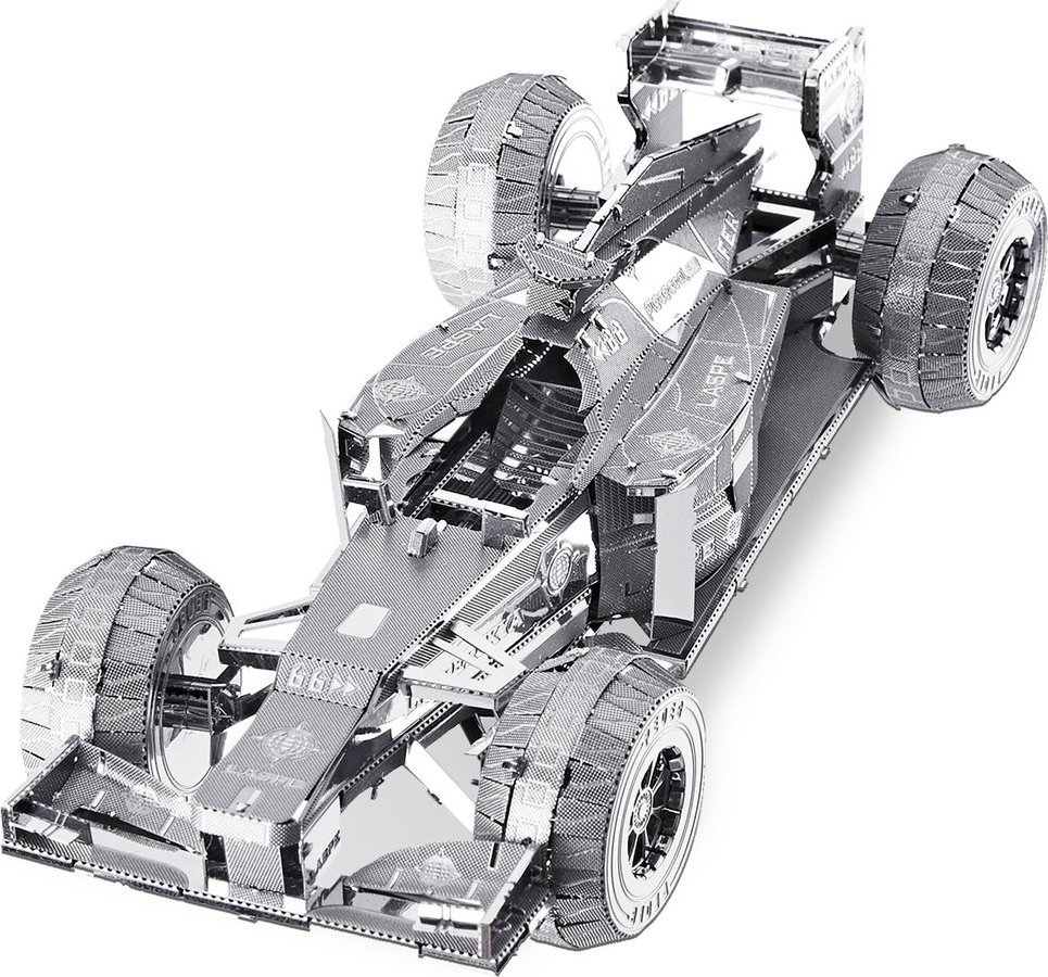 Piececool Puzzle Metalowe Model 3D - Wyścigówka
