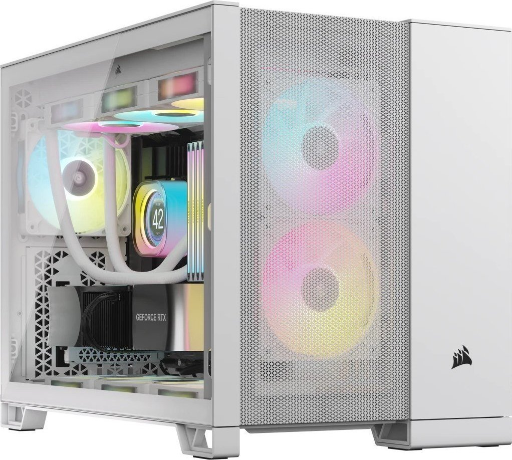 Obudowa Corsair 2500D Airflow biała (CC-9011264-WW)