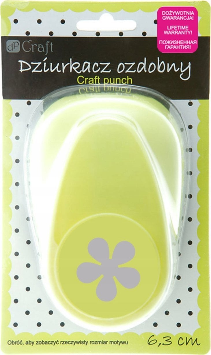 DP Craft Dziurkacz ozdobny 6,3cm kwiatek
