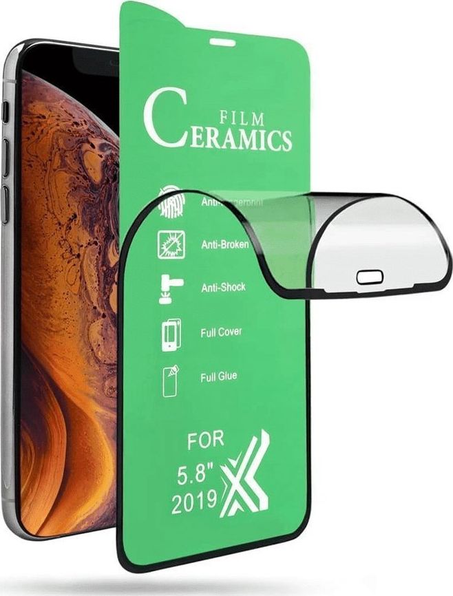 Zdjęcia - Szkło / folia ochronna CERAMIC Szkło Ceramiczne Flex Samsung Galaxy A21S Czarne Uniwersalny