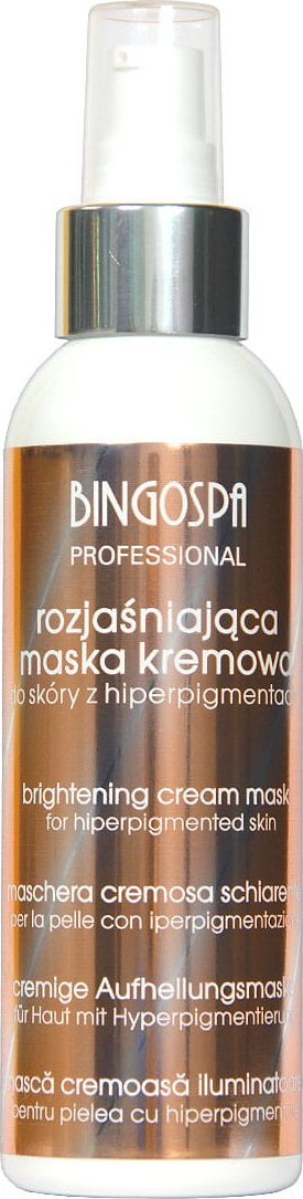BingoSpa PRZEBARWIENIA Rozjaśniająca maska kremowa do skóry z hiperpigmentacją Artline