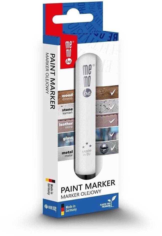 MemoBe Marker olejny MM301 2-4mm czarny