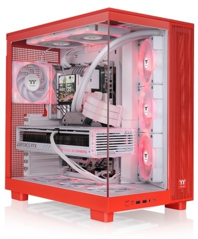 Obudowa Thermaltake View 380 XL TG ARGB Flaming Orange (CA-11E-00MRWN-00)