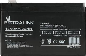 Akumulator ExtraLink EXTRALINK AKUMULATOR BATTERY ACCUMULATOR AGM 12V 9AH