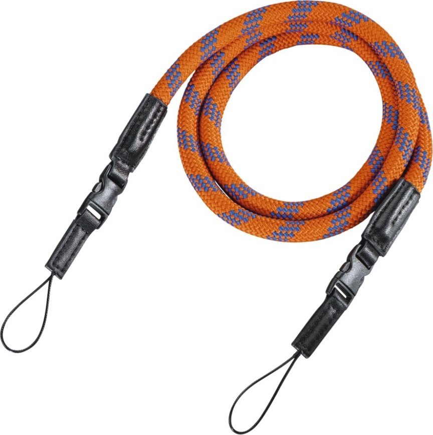 Hama Camera Strap Braid 120 orange/blue