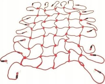 AllForBaby Siatka Wspinaczkowa Czerwona (200X150)