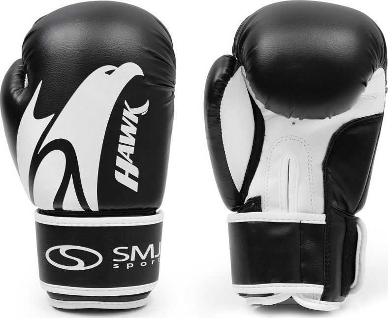 SMJ sport Rękawice bokserskie SMJ Hawk 2019 Black 10 oz